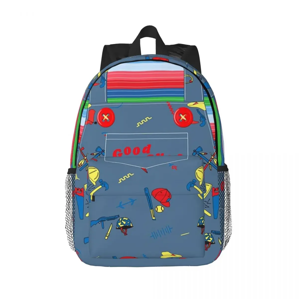 Good Guys Child's Play Chucky - Killer Doll Overalls Backpacks Boys Girls Bookbag Students School Bags Rucksack Shoulder Bag