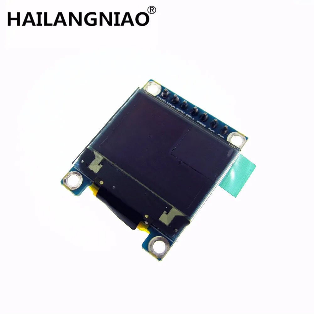 

Новый 5 шт. 0,95-дюймовый полноцветный OLED-дисплей SPI DIY модуль 96x64 ЖК-дисплей SSD1306 драйвер IC высшего качества