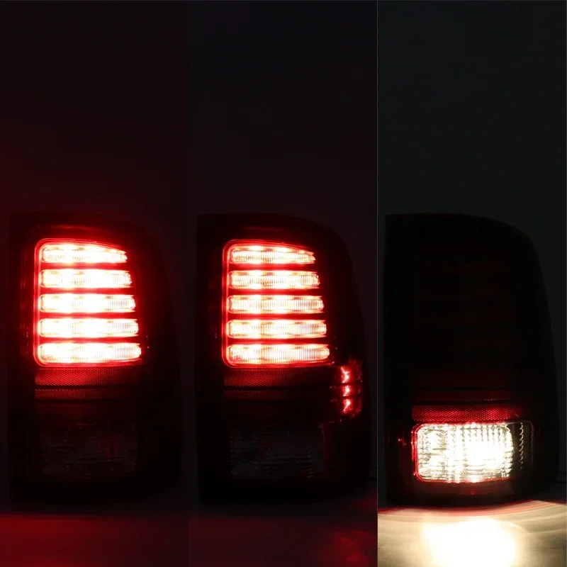 New！ Car Rear LED Tail Light Tail Lamp Taillights Stop Brake Lamp Reverse Light 68093081AC 68093080AC For Dodge Ram 1500 2013-20