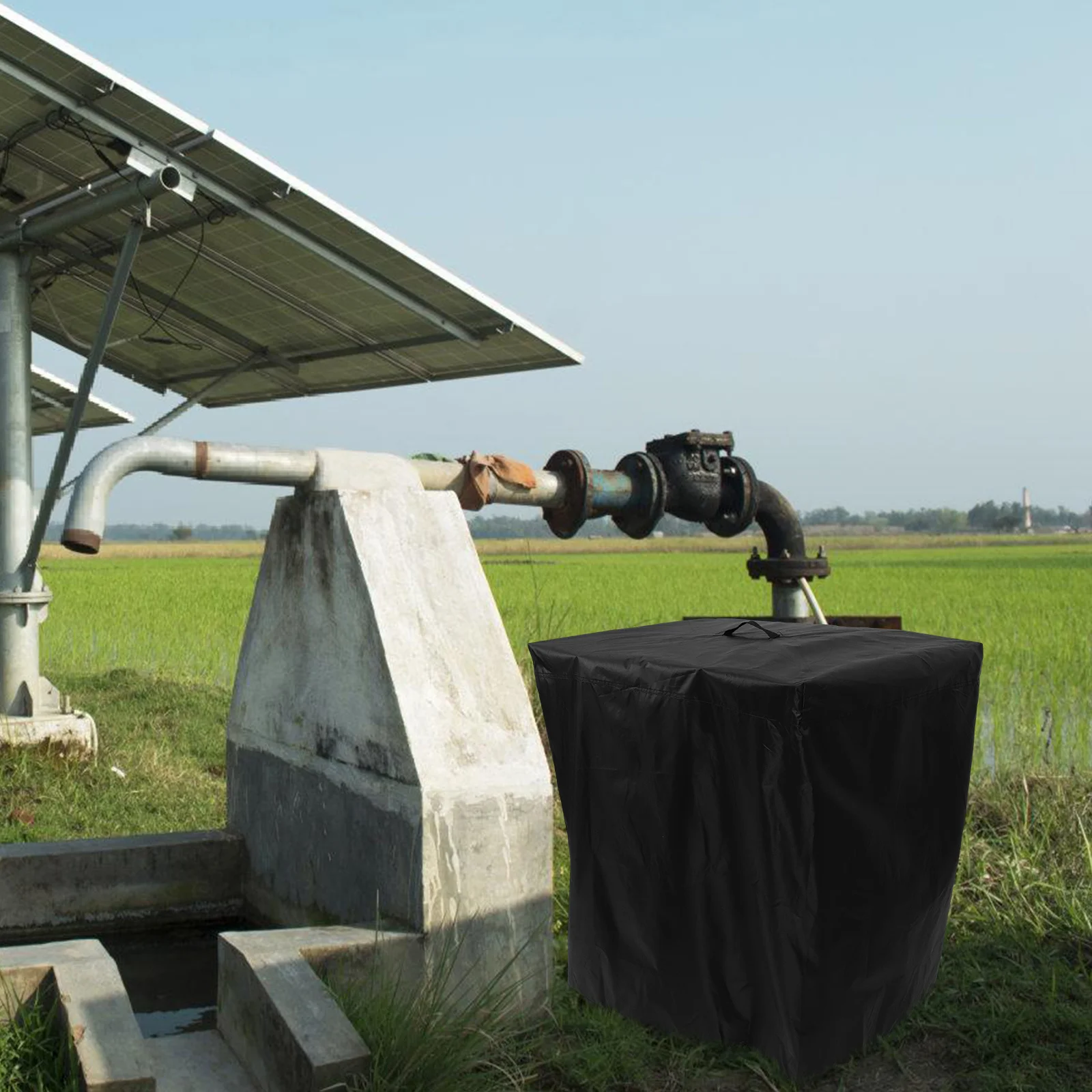 

Weather Resistant Pump Filter Cover Small for Garden Pond Filter Pump Outdoor Unit Winter Cover Pool Equipment Covers for Winter