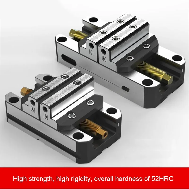 DJ-9015CRM/DJ-9019CRM Clamp 52HRC High Rigidity Vise Four Five Axis Fixture Self Centering Pliers