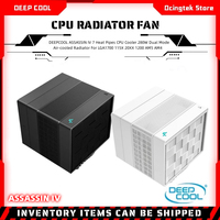 DEEPCOOL ASSASSIN IV 7 Heat Pipes CPU Cooler 280W Dual Mode Air-cooled Radiator For LGA1700 115X 20XX 1200 AM5 AM4