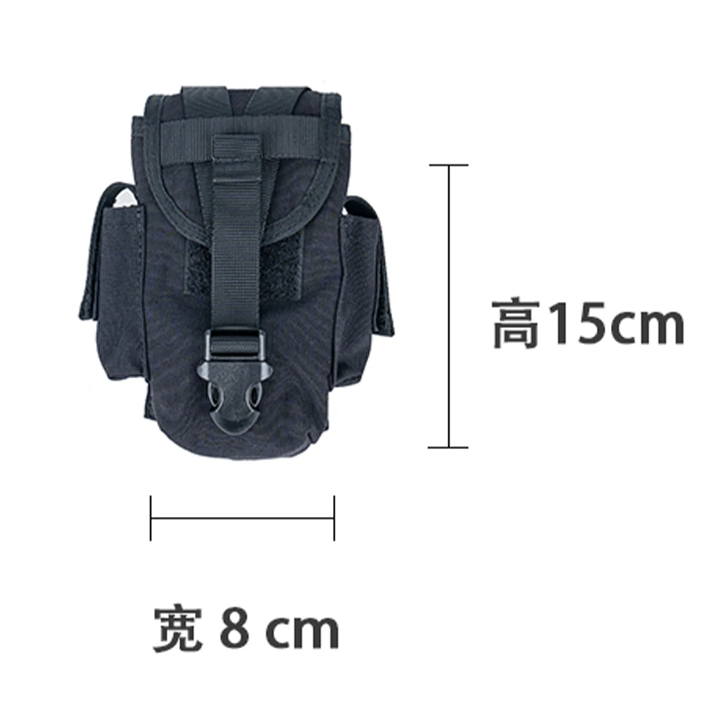 Tactical Utility Waist Pack MOLLE Small Tool Accessory Pouch Multifunctional EDC Organizer Bags for CS Camping Hiking Hunting