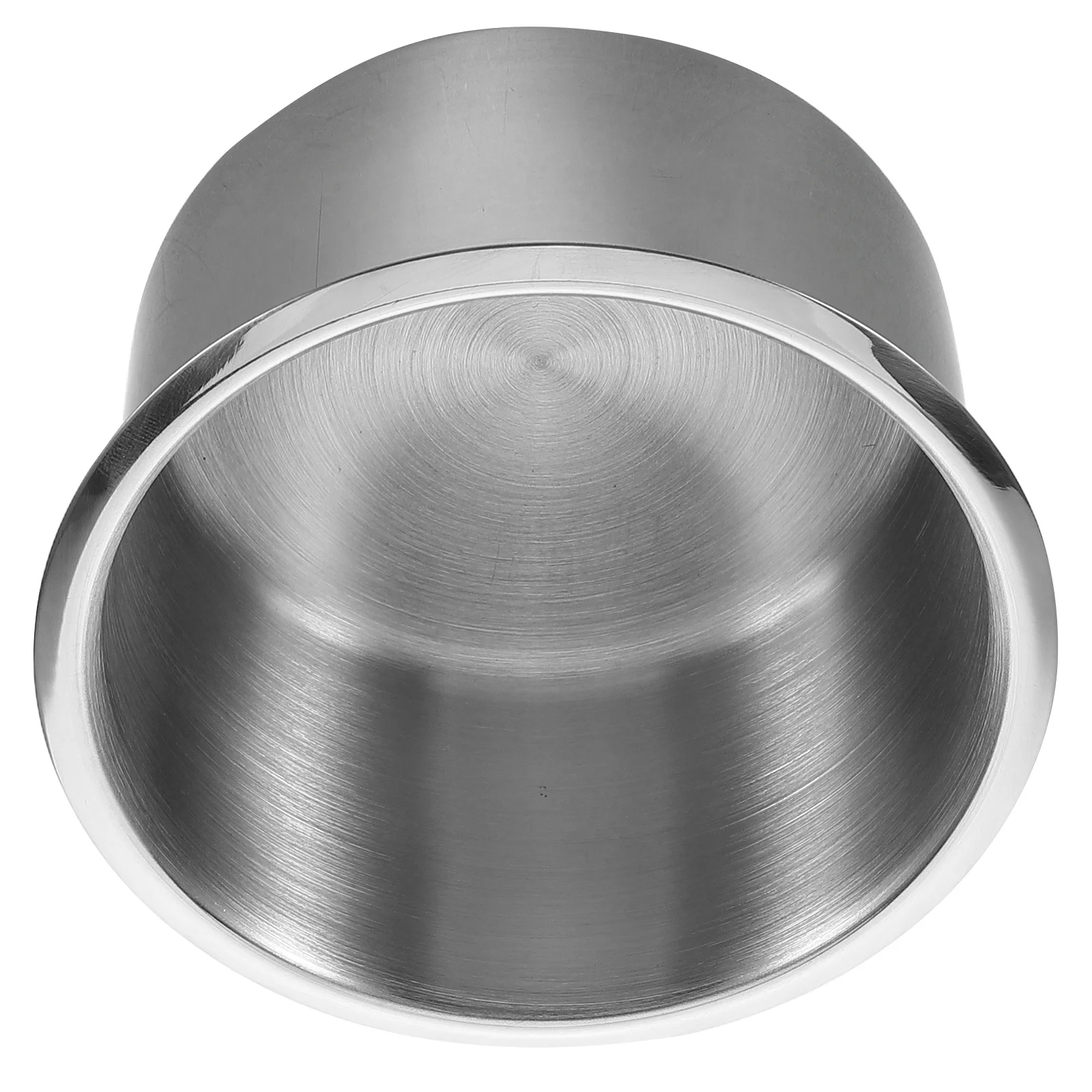 

Car Cup Holder Insert Desk Stainless Steel Automotive Atv Couch Boat Metal Liner Cupholder Single Kayak Table Sofa Board