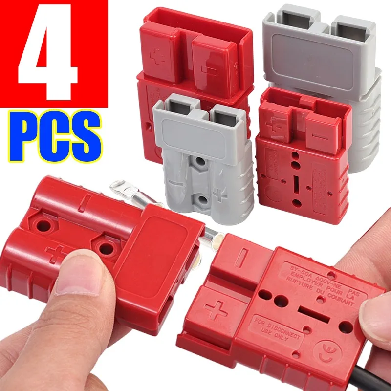 

Forklift Battery Charging Plug Connector Flame Retardant PC For Warehousing Forklifts Electric Equipment Transportation Railways