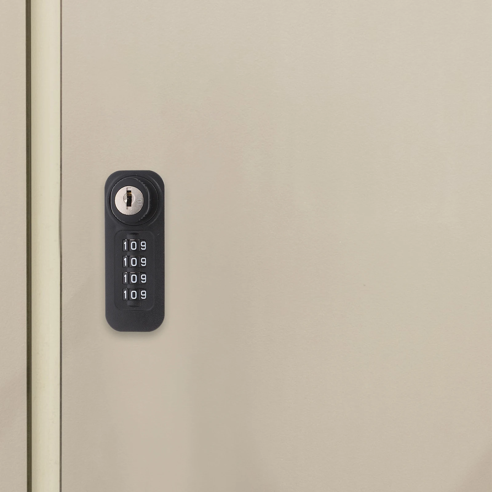 

4 Combination Mechanical Password For Locker Gate Door Security Durable Outdoor Fence Steel Cabinet Vertical
