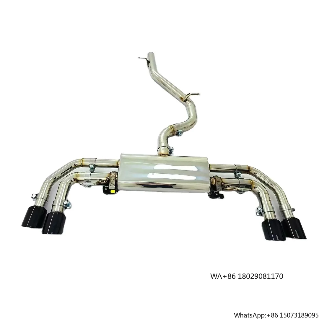 

Высококачественная выхлопная система Catback из нержавеющей стали SS304 с зеркальной полировкой, толщиной 1,5 мм, с клапаном, для TT/TTS 8S (MK3) 2.0T, с дистанционным управлением, гарантия 3 года