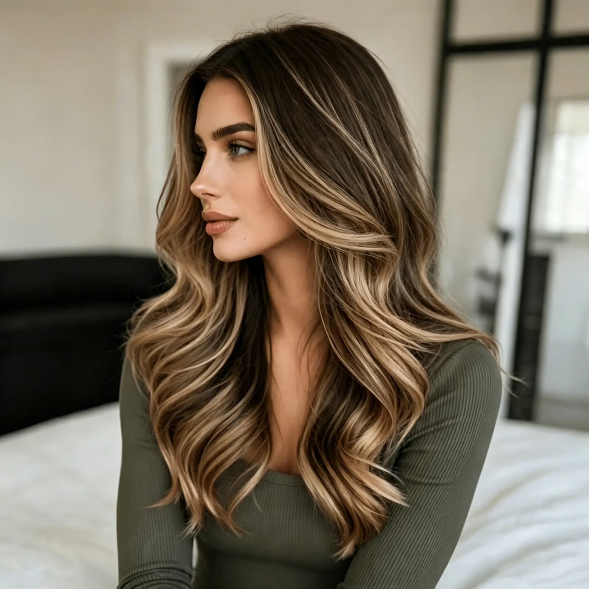 Lothoey Glueless Highlight Blonde Body Wave Jewish Human Hair Wig with Silk Base Baby Hair And HD Lace Preplucked