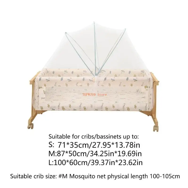 U50f Insect Net Universal Netting untuk Layar Serangga Luar Ruang Bassinet Indoor