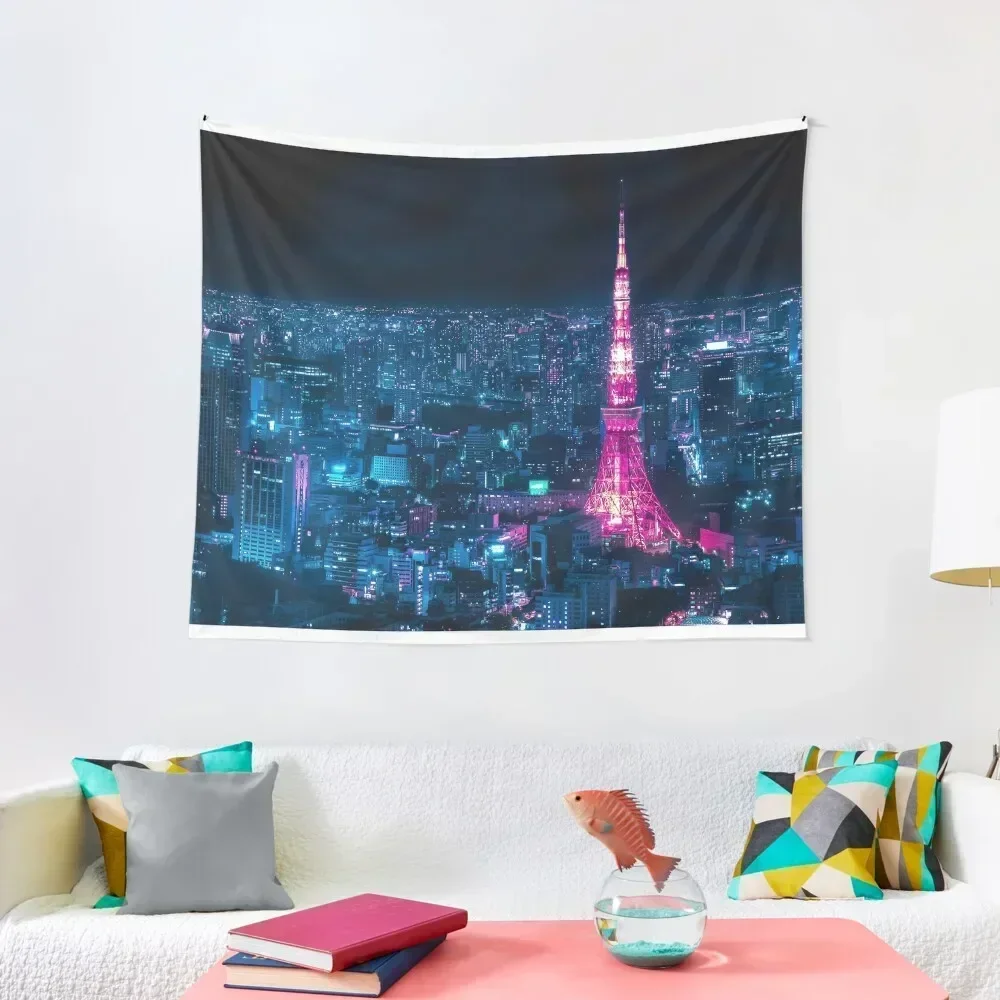 

Tokyo Tower Tapestry Decorative Paintings Outdoor Decoration Wall Decorations Tapestry