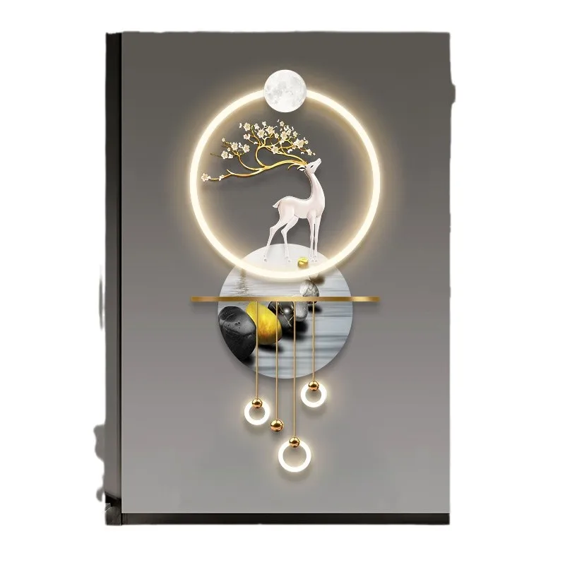 

LED light luminous light luxury high-end physical mural
