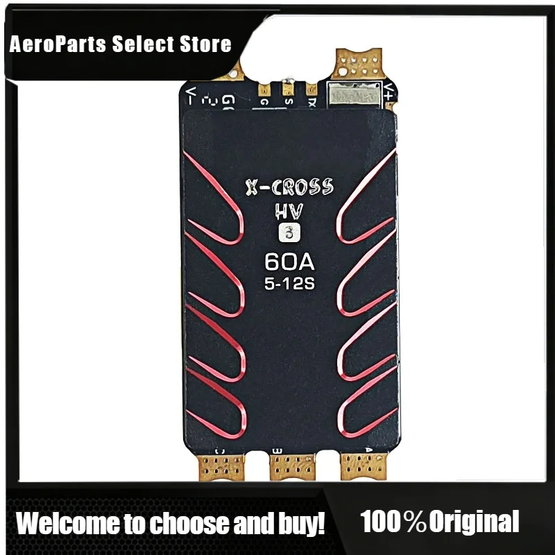 AeroParts60A Bidirectional Brushless ESC Driver for Underwater ROV Robot Thruster Motor Air-craft Model Speed Regulator Made of