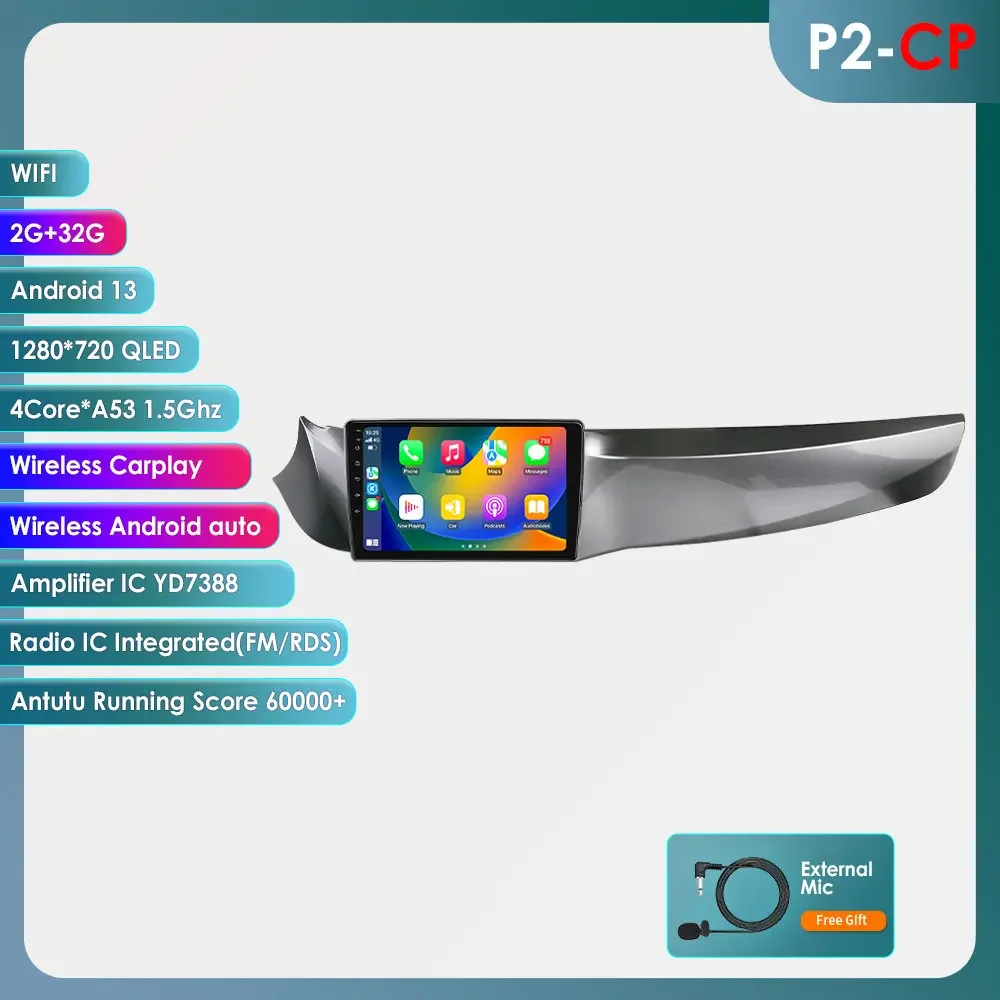 360Camera 2din Carplay Android 13 Autoradio Voor Alfa Romeo Giulietta 2010-2018 Auto Multimediaspeler Navi Gps 2din Autoradio