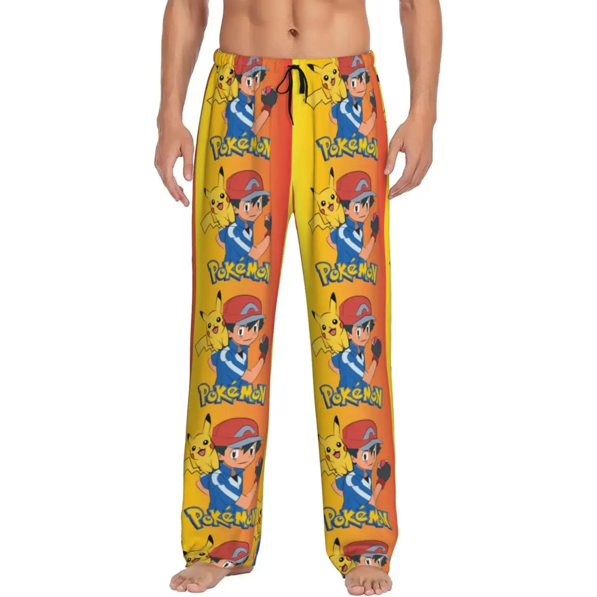 calcas-de-pijama-personalizadas-para-homens-com-estampa-de-pokemon-p-pikachus-roupas-de-dormir-kawaii-com-bolsos