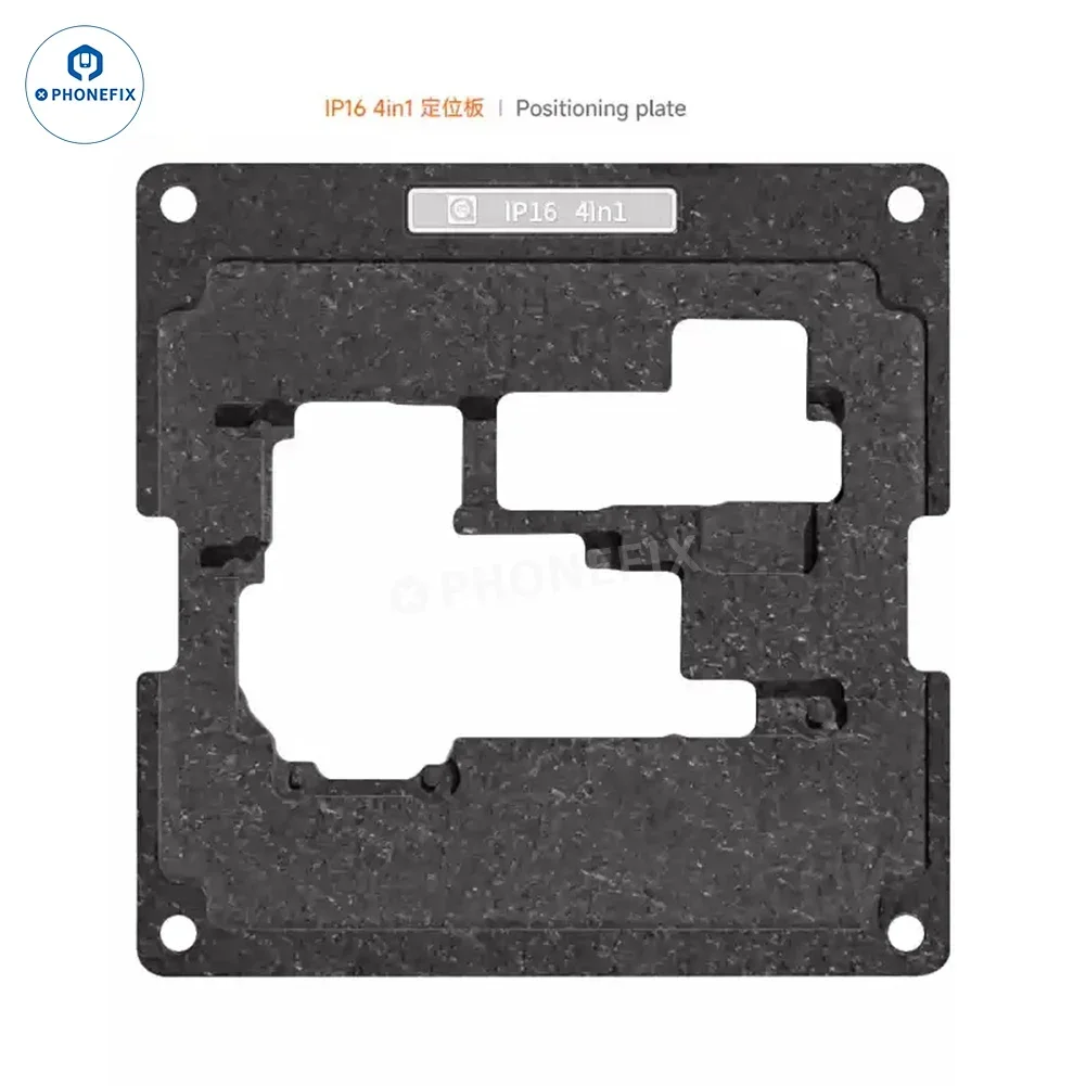 Amaoe Middle Layer Reballing Stencil Megnetic Base for IPhone 16 Series 15 Pro/Max Mini Plus Middle Frame/Mainboard Chips Repair