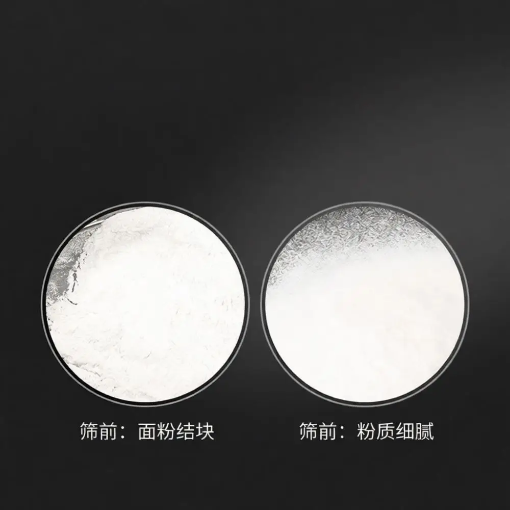 Stainless Steel Handheld Sieve Fine Mesh Flour Sifter Kitchen Baking Equipment For Sugar Cocoa Powder Cooking Stainer