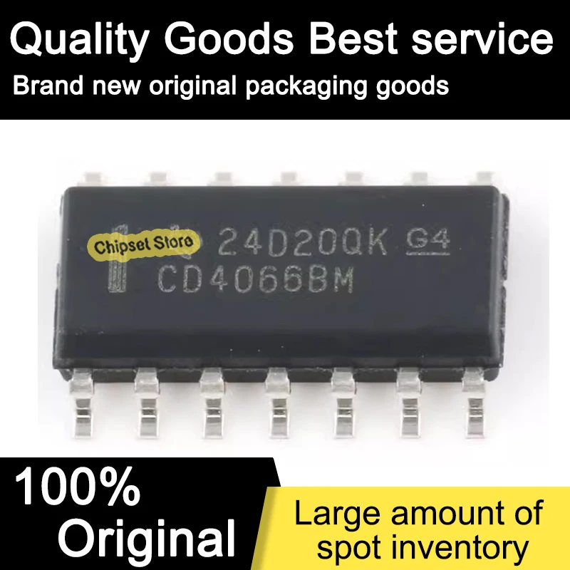 10pcs CD4066BM96 CD4066 SOP IC 100% Brand new