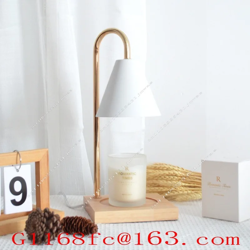 Bedroom Bedside Gift Desk Lamp Can Be Dimmed Regularly Wood Art Fireless Aromatherapy