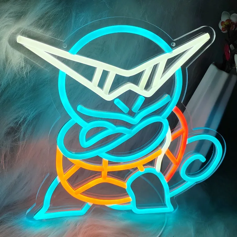 LED neon light luminous characters creative modeling night light, decorative signs