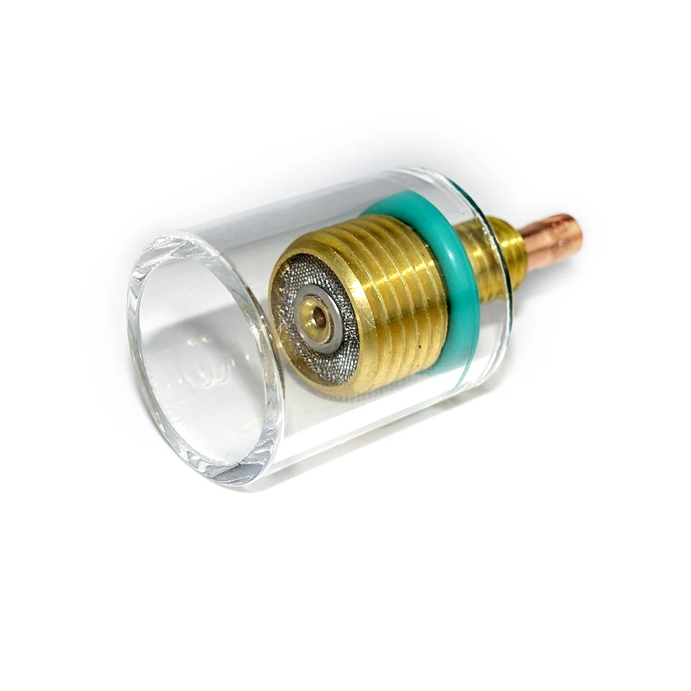 Imagem -05 - Copo de Vidro Kit Tig Soldagem Gás Lente Collet Corpo para Wp9 Wp20 Série Tochas 21 Peças