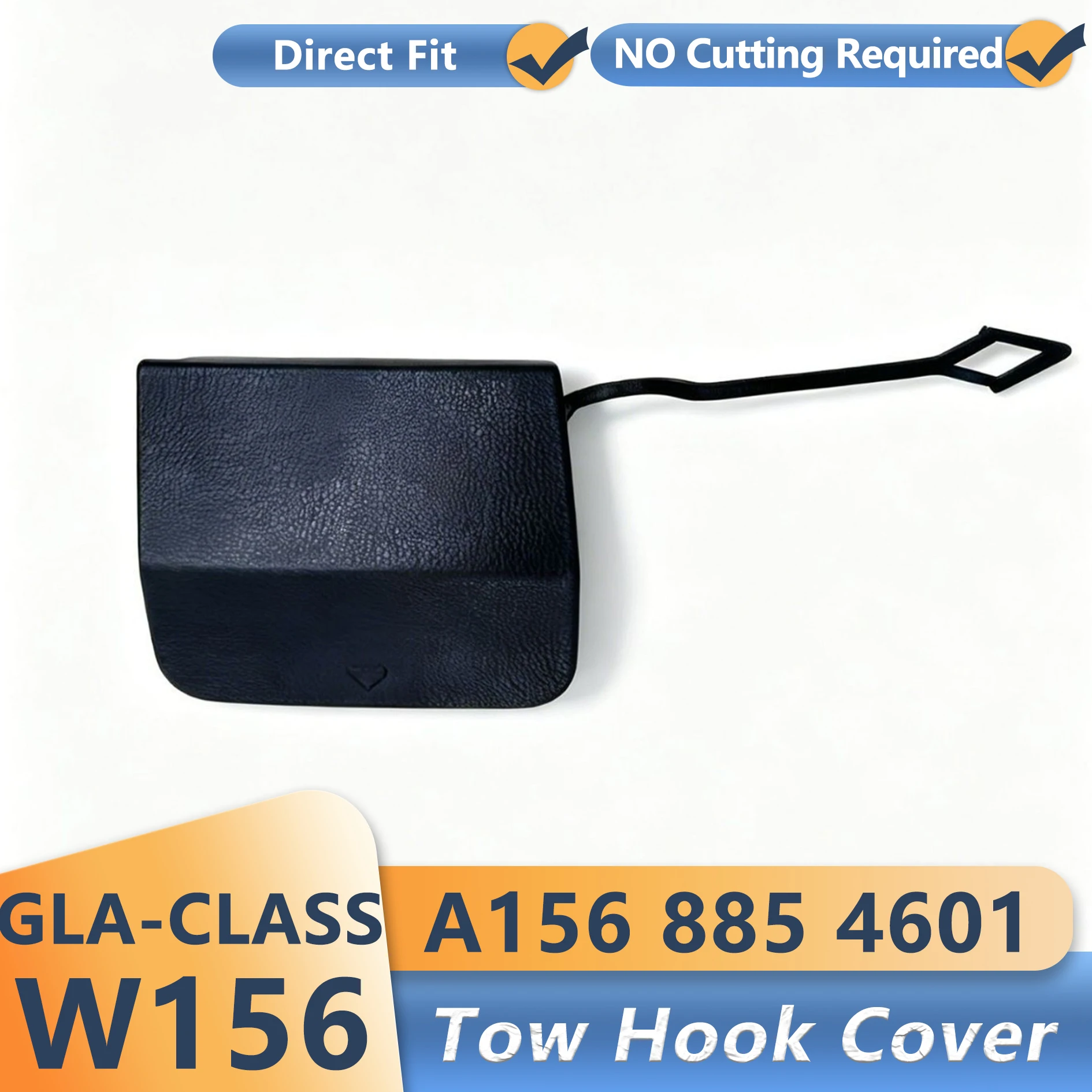 A1568854601 Fit 17-20 GLA X156 Facelift AMG Line 180 200 250 45 Rear Hook Tow Cover