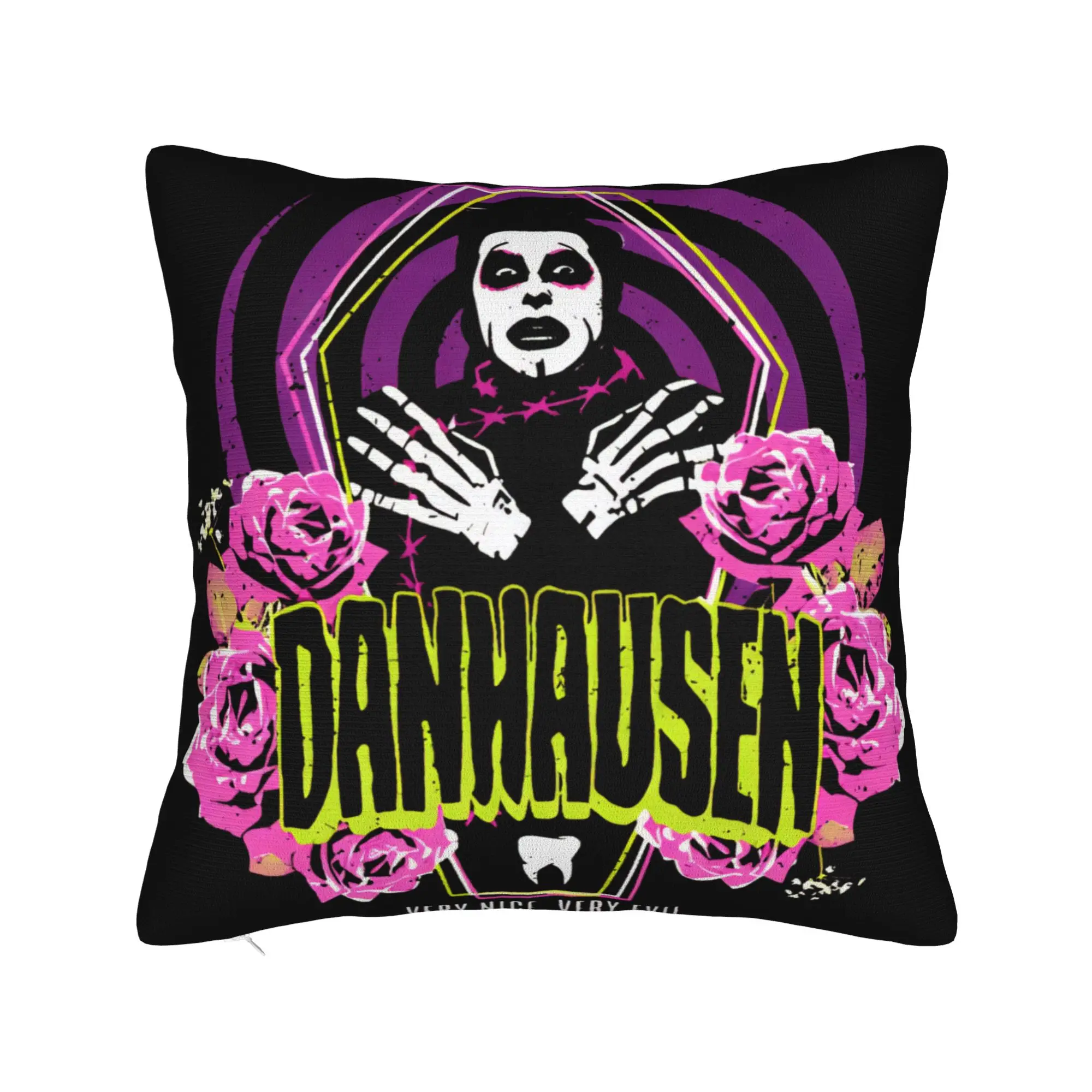 Danhausen Cursed 2026 Square Pillow Cases Wrestling Cushion Covers Creative Zipper Decorative Pillowcase for Sofa 18
