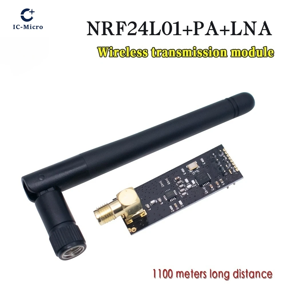 Специальные акции, 1100-метровые беспроводные модули NRF24L01 + PA + LNA на дальние расстояния (с антенной) Специальные акции, 1100-метровые беспроводные модули NRF24L01 + PA + LNA на дальние расстояния (с антенной)