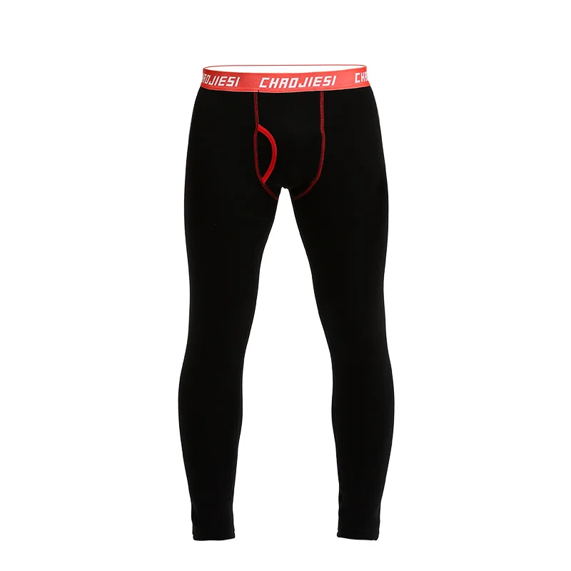 Winter long Johns, men's underwear, thickened and fleece pants, single pieces of youth tight thermal pants, thread pants, leggin