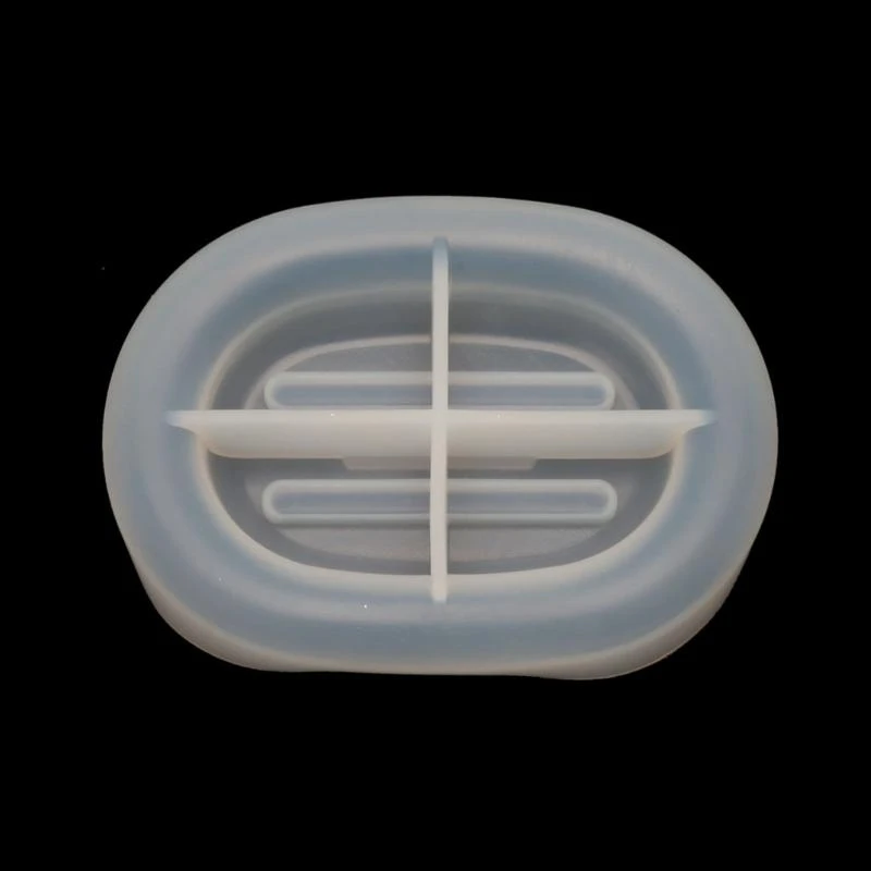 Oval Soap Box Mold Resin Soap Tray Mold Jewelry Storage Container Mold