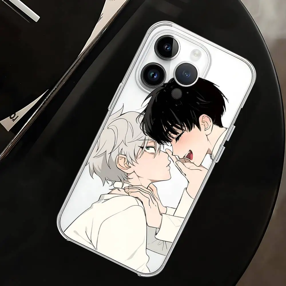 الغريبة المرحلة قضية الهاتف آيفون 17 16 15 14 زائد 13 12 11 برو ماكس الهاتف الغطاء الخلفي غطاء شفاف للصدمات #5