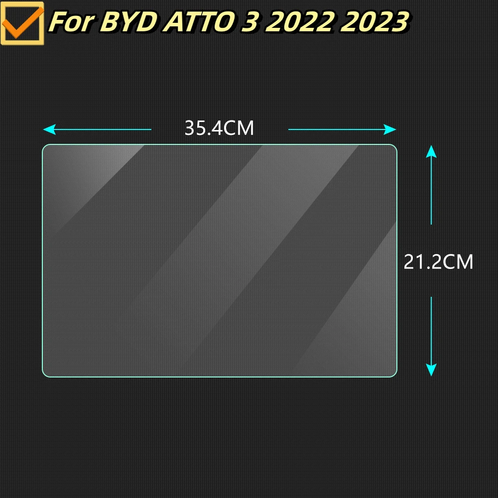 Per BYD ATTO 3 Atto3 2022 2023 2024 copertura protettiva per schermo di navigazione GPS per auto pellicola per strumenti protettivi schermo