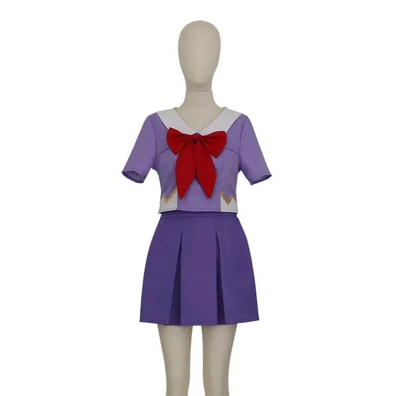 

Hemixush аниме дневник будущего косплей Gasai Yuno костюм полный комплект женский костюм JK вечерние униформа