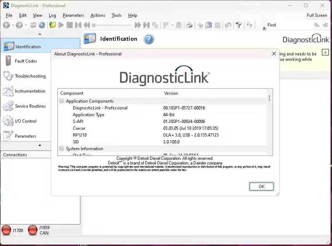 Detroit Diesel Diagnostic Link Profesional Nivel 10 10 10 [DDDL 8.21] SP3 Instalación gratuita
