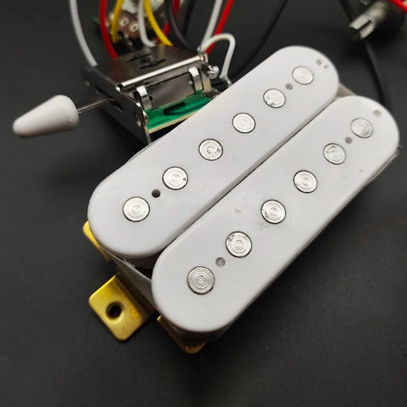 Electric Guitar Pickups Humbucker Double Coil Humbucker Pickups Adjustable Pickup Kit