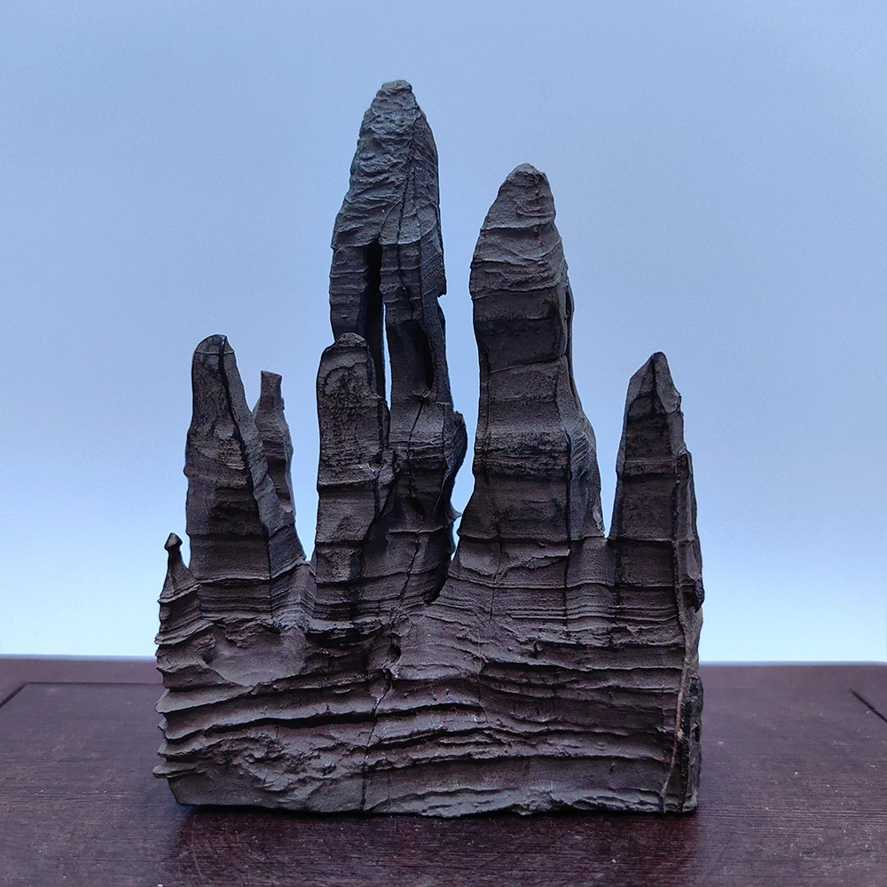 Bronzite Natural Precision Mountain Be Different From Others Asian Natural Stone Reiki Crystals Mountain Rock Stone Sculpture