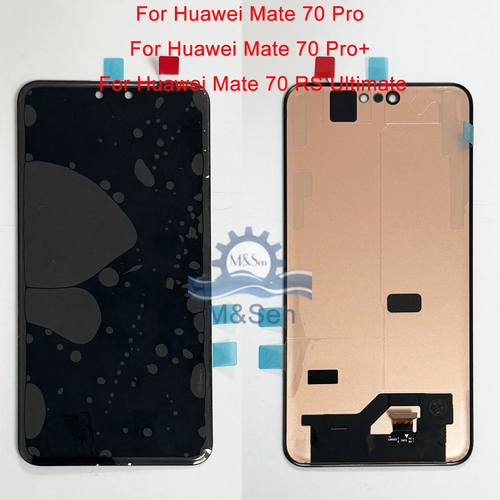 Pantalla LCD Original para Huawei Mate 70 + Panel Táctil para Huawei Mate70 Air/70 Pro+ PLA-AL10/Mate 70 RS Ultimate con Marco LCD