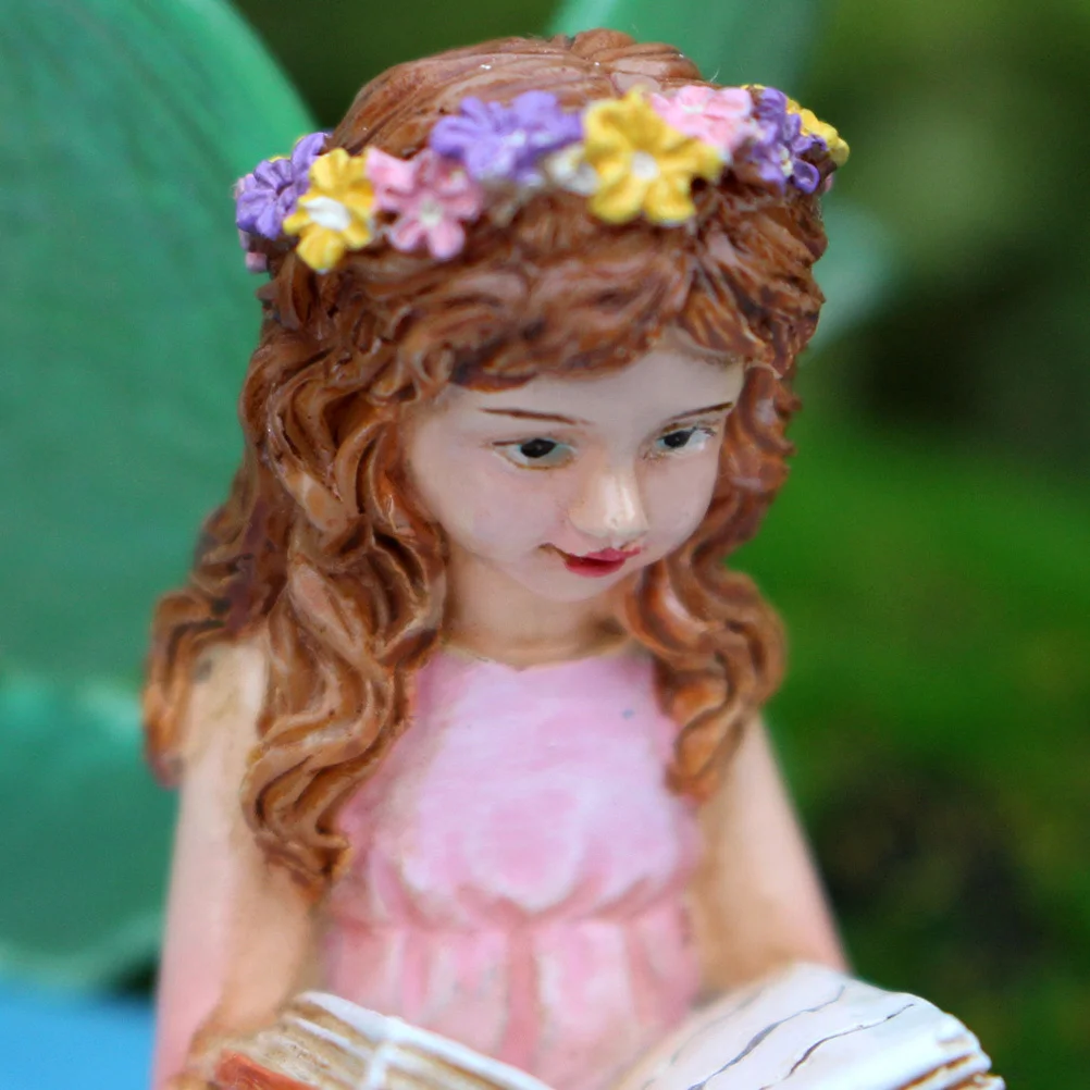 

Cat Fairy Decoration Figure Miniature Landscape Decorations Artificial Decors Home Statue