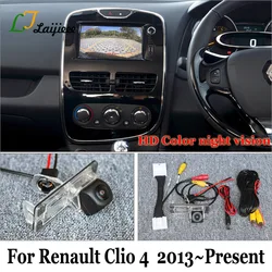 Reverse Camera For Renault Clio 4 2013~2021 OEM Screen Media Nav System 170 Degrees HD Night Vision Car Rear View Backup Camera
