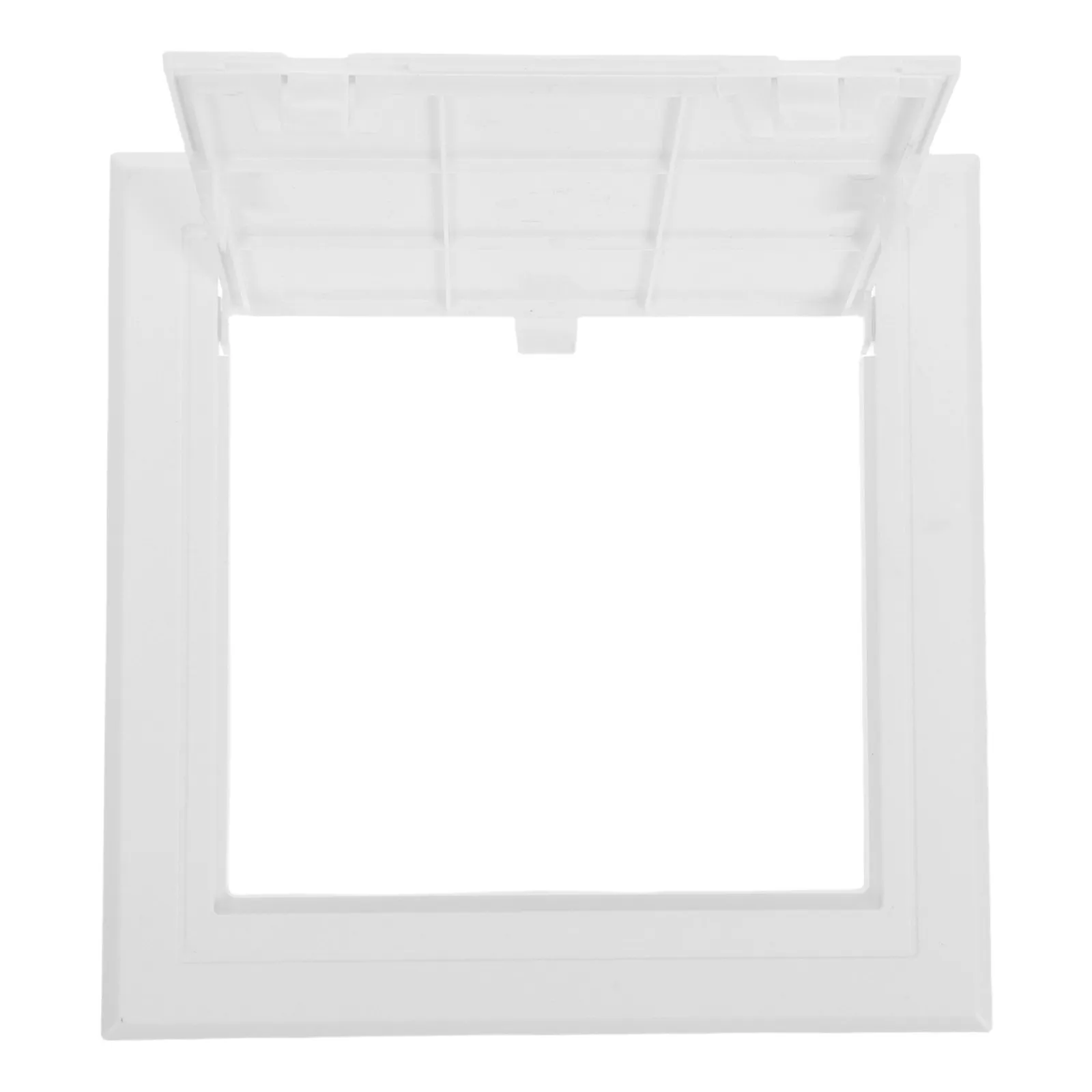 6x6 Inch Plastic Drywall Hole Cover Plate Access Panel for Wall Ceiling Plumbing Inspection Wiring Maintenance Decorative