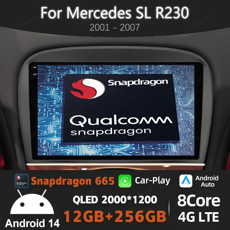 ΠΠ²ΡΠΎΠΌΠΎΠ±ΠΈΠ»ΡΠ½ΠΎΠ΅ ΡΠ°Π΄ΠΈΠΎ Android 15 Π΄Π»Ρ Mercedes SL R230 SL350 SL500 SL55 SL600 SL65 2001-2007 DSP BT 5G WIFI 4G LTE 2DIN Viedo Player GPS ΠΠ²ΡΠΎΠΌΠΎΠ±ΠΈΠ»ΡΠ½ΠΎΠ΅ ΡΠ°Π΄ΠΈΠΎ Android 15 Π΄Π»Ρ Mercedes SL R230 SL350 SL500 SL55 SL600 SL65 2001-2007 DSP BT 5G WIFI 4G LTE 2DIN Viedo Player GPS