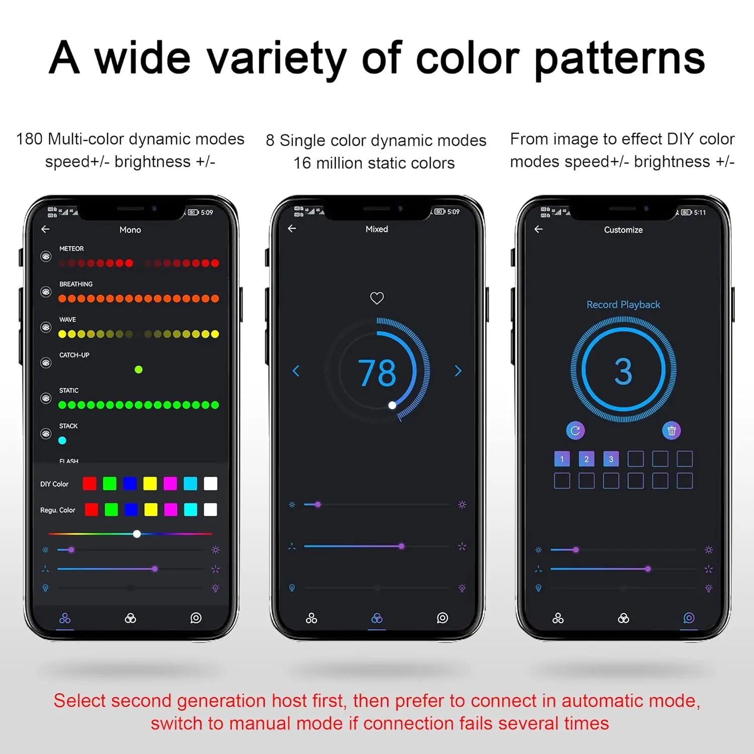 SP108E واي فاي SPI بكسل LED تحكم DC5-24V ل WS2812B WS2811 WS2815 عنونة بكسل LED قطاع أضواء ماكس 2048 بكسل
