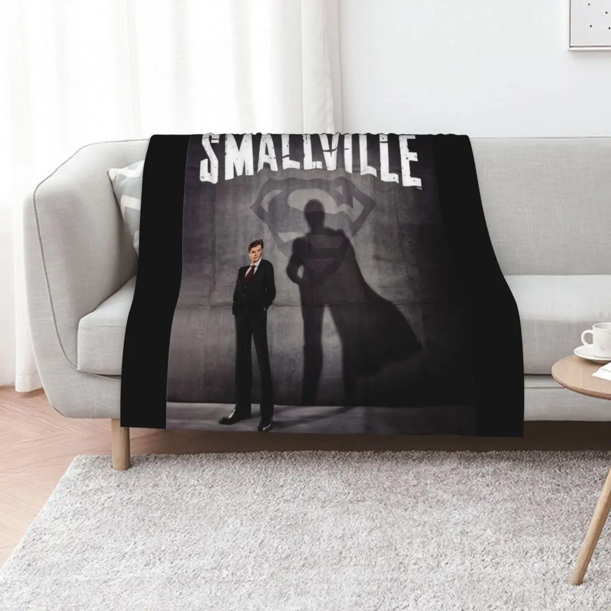 

Smallville Best Movie Throw Blanket Custom Plaid on the sofa Luxury St For Baby Blankets