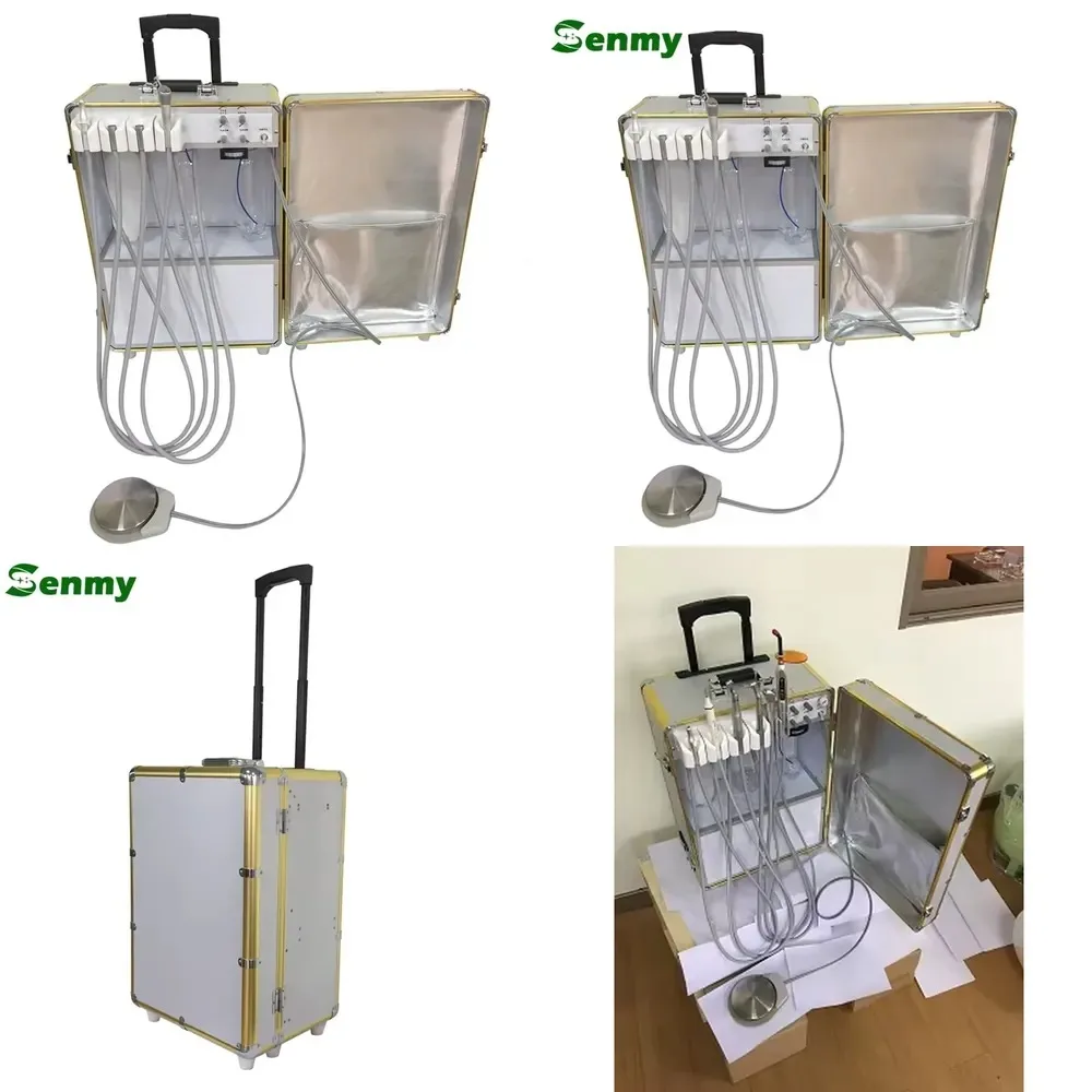 Hot Selling S111 Movable Suitcase Mobile Portable Delivery Unit Full Set With Built-in Air Compressor