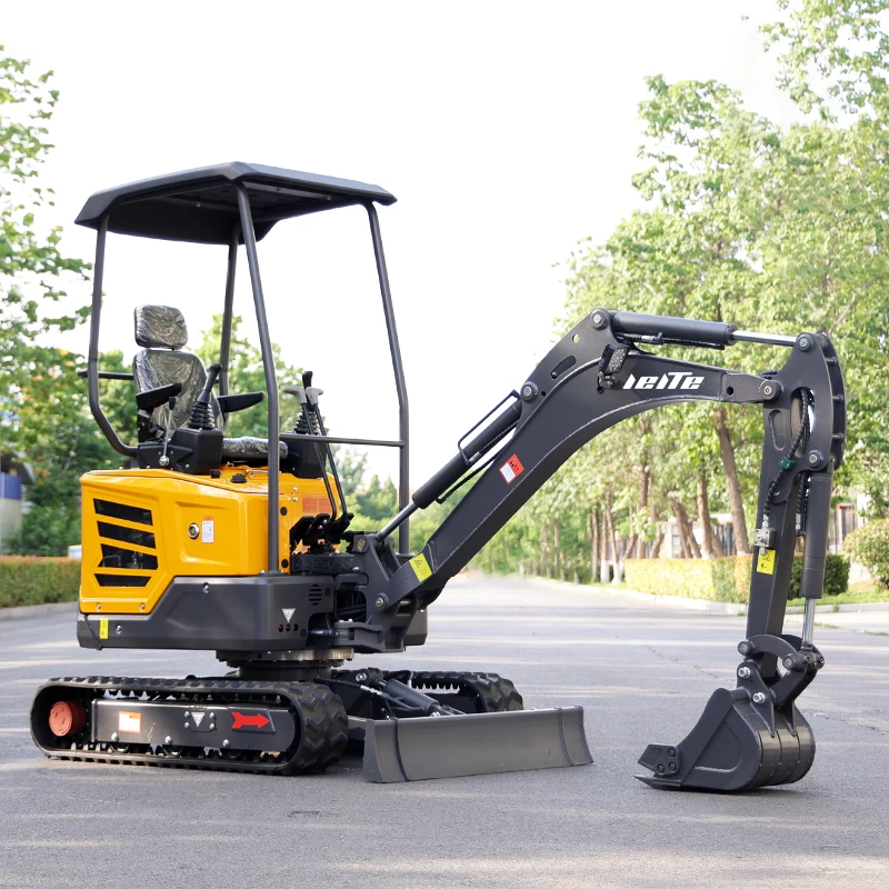 Customized easy to operate multi-functional mini excavator 2kg excavator suitable for garden, garden, farm reclamation