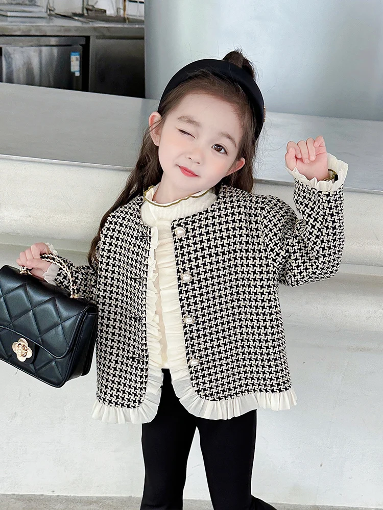 ربيع الخريف طفلة Jaet الأطفال 5 Fraance الصغيرة Sle 6 الأطفال المفتوحة سترة الخريف أعلى 2 Fraance الصغيرة 3 Y...