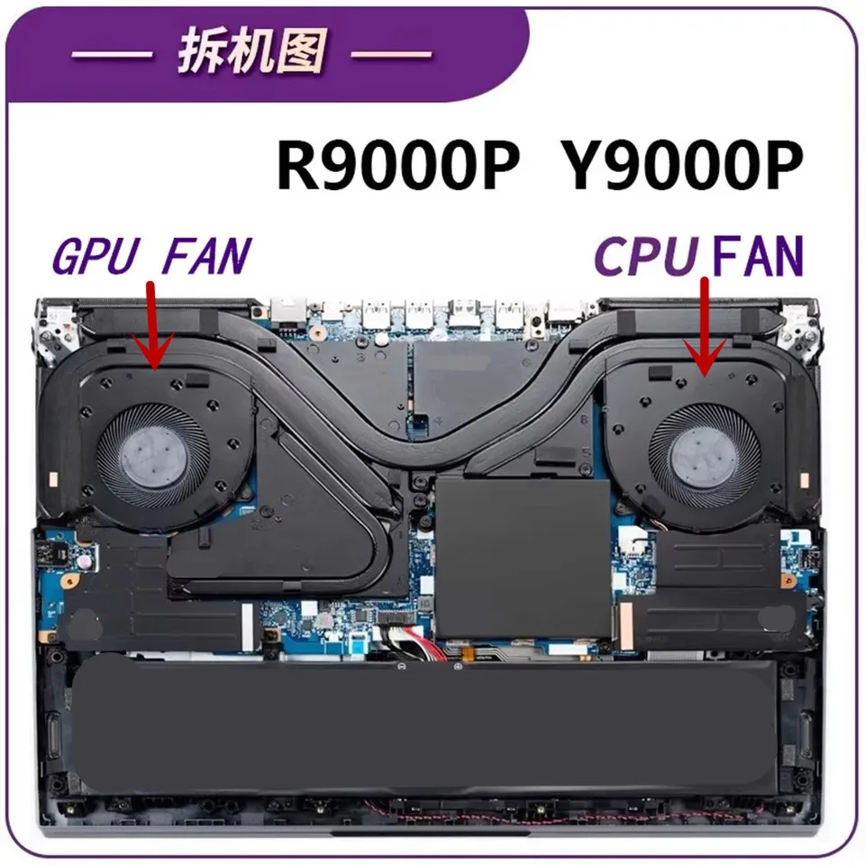 New original cpu cooling fan for Lenovo Legion 5 PRO-16ACH6H