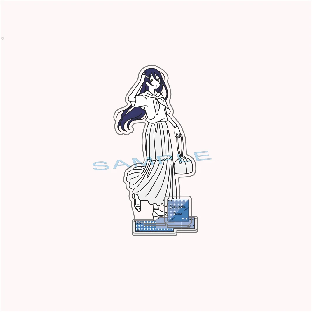 Love Live Sunshine!! Cosplay Acrylic Keychains Chika Takami Riko Sakurauchi Anime Pendant Charms Backpack Charm Collection  Gift