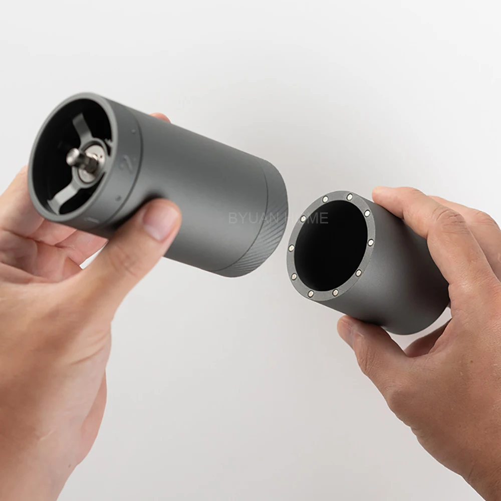 مطحنة قهوة يدوية جديدة محمولة للغاية 1zpresso X، مطحنة قهوة اسبريسو، محمل قهوة يدوي فائق