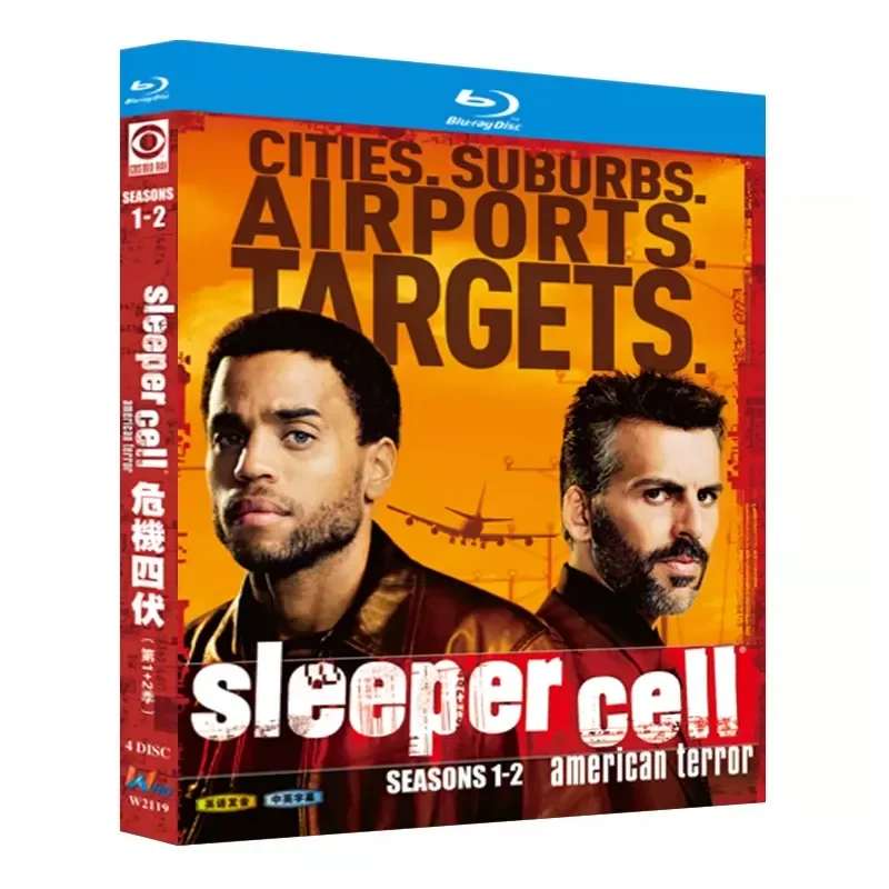 Blu-ray Ultra HD American Drama Amid Crisis Seasons 1-2 BD Disc CD Box Chinese and English Traditional Subtitles