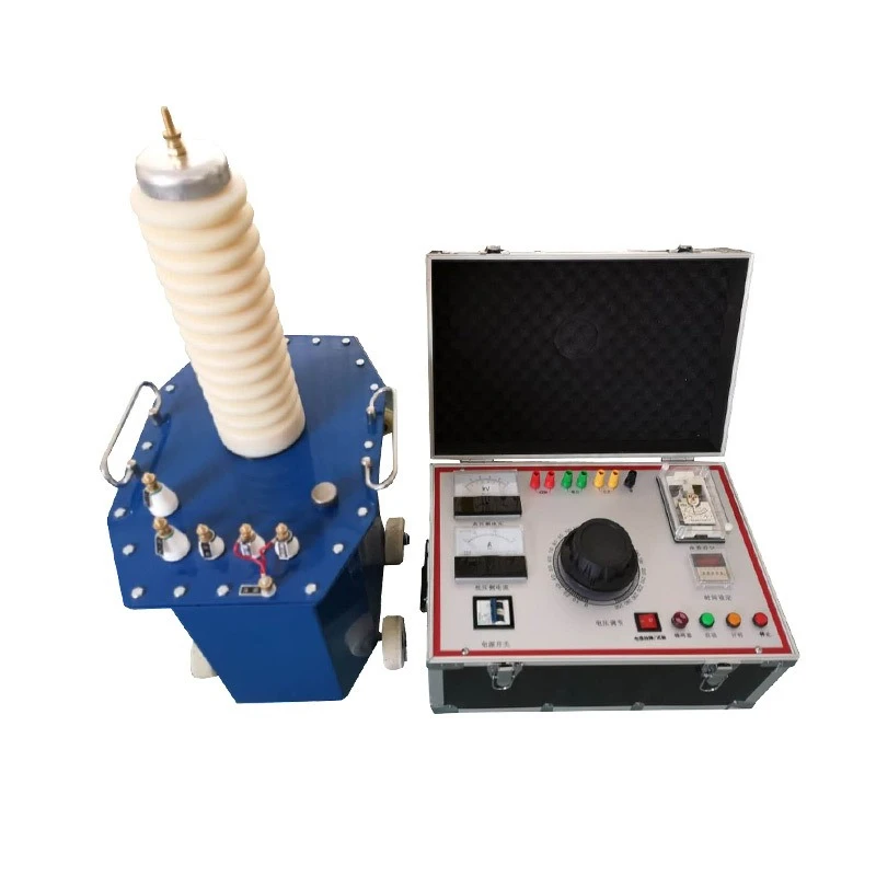 Inflatable test transformer 3KVA/50KV/high voltage test transformer power frequency withstand voltage test device